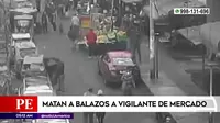 San Martín de Porres: Matan a balazos a vigilante de mercado