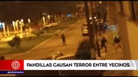 San Martín de Porres: Pandillas causan terror entre vecinos