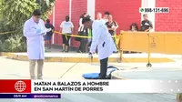 San Martín de Porres: Sujetos mataron a balazos a hombre en plena calle