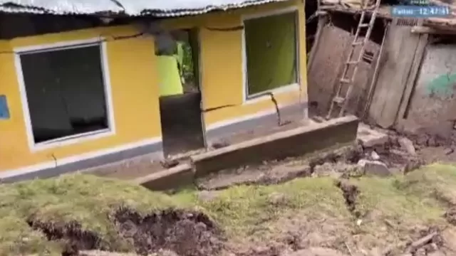 San Martín: Unas 20 casas colapsadas y 200 afectadas deja hundimiento de tierras en Lamas