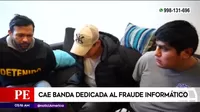 San Miguel: Cae banda dedicada al fraude informático