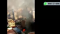 San Miguel: Incendio se registró en el laboratorio de un colegio en la cuadra 7 del Jirón Sucre