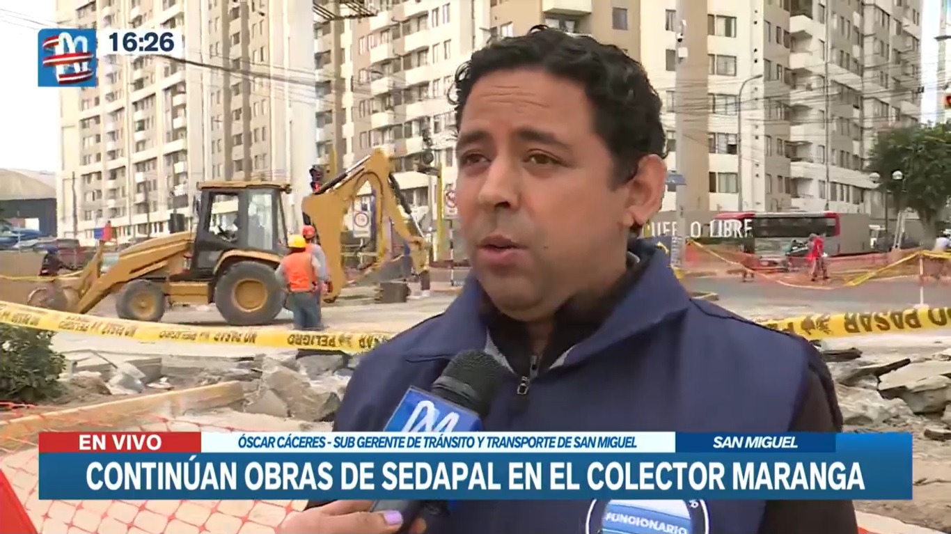 San Miguel: Obras continuarán por quince días más tras reparación del colector Maranga