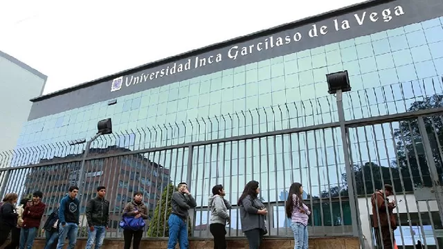 Sunedu sancionó a la Universidad Inca Garcilaso de la Vega. Foto: El Comercio