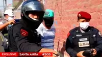 Santa Anita: Policía capturó a un hombre que llevaba marihuana escondida en una caja de mascarillas