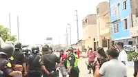 Santa Anita: Enfrentamiento entre vecinos y comerciantes de mercado Tierra Prometida