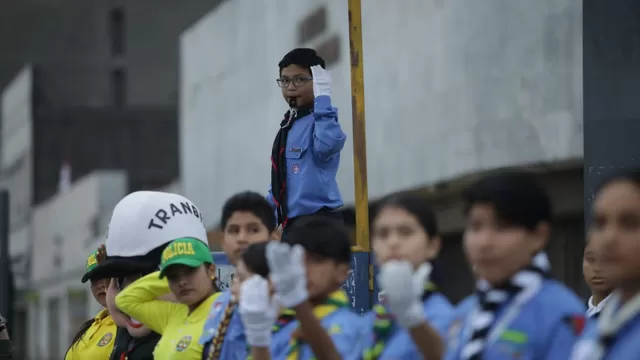Santa Rosa de Lima: Boy Scouts dirigen el tránsito en diferentes puntos del país 