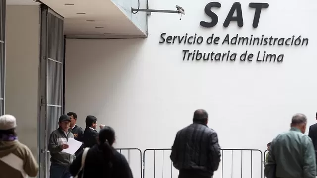 Servicio de Administración Tributaria (SAT). Foto: Andina