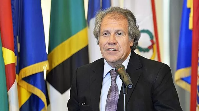 Secretario general de la OEA cumplirá hoy agenda oficial en Perú