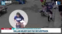 Secuestro en Comas: Policía brindó detalles de la puesta en libertad de hija de empresario