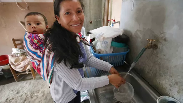 Servicio potable fue restablecido al 100%. Foto: Referencial/Agencia Andina