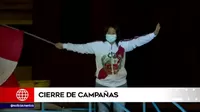Segunda vuelta: Keiko Fujimori y Pedro Castillo cierran campañas con mítines en Lima
