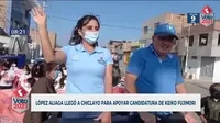 López Aliaga viajó a Chiclayo para apoyar candidatura de Keiko Fujimori 