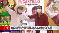 Segunda vuelta: Pedro Castillo y Verónika Mendoza firmaron acuerdo político