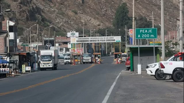 Restringirán paso por la carretera Central. Foto: Andina