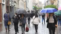 Senamhi prevé lluvias en Lima