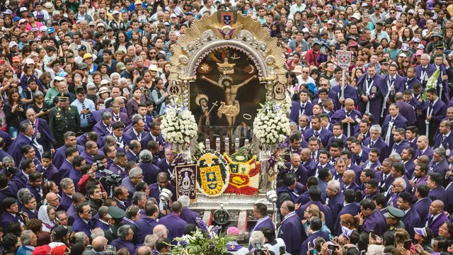 EN VIVO | Señor de los Milagros: Comenzó cuarta procesión del Cristo moreno por las calles de Lima