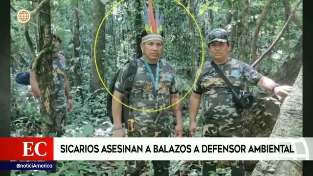 Sicarios asesinaron a balazos a defensor de la Amazonía