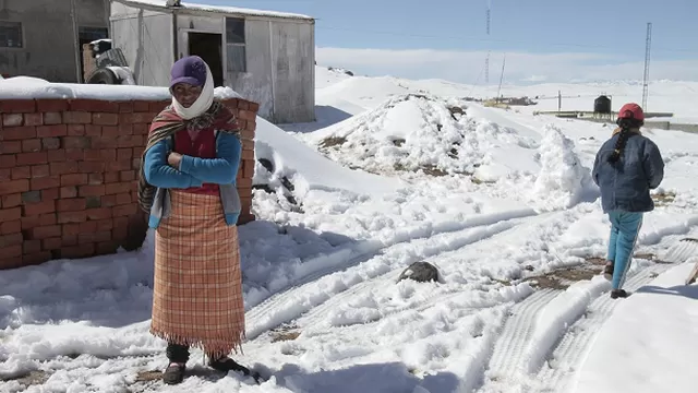 Sierra del país se verá afectada con temperaturas bajo cero. Foto: El Comercio