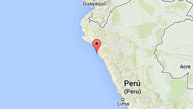 El sismo se registró en Trujillo. Foto: Google