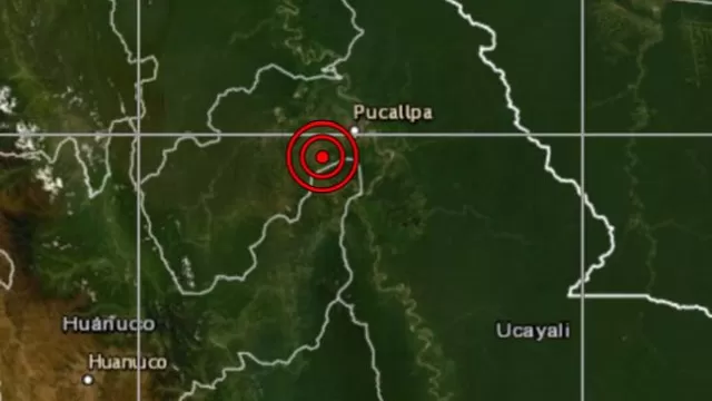 Sismo de magnitud 5.2 se registró en Ucayali