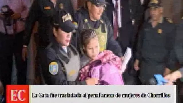 'La Gata': Shirley Silva fue trasladada al penal Anexo de Mujeres de Chorrillos