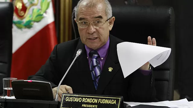 Gustavo Rondón. Foto: Congreso