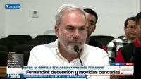 Las sospechosas movidas bancarias que llevaron a la detención de Mauricio Fernandini