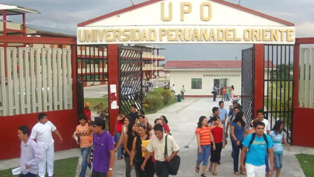 Sunedu no otorgó licencia la Universidad Peruana del Oriente. Foto: Andina