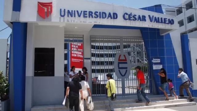 Universidad César Vallejo. Foto: Andina