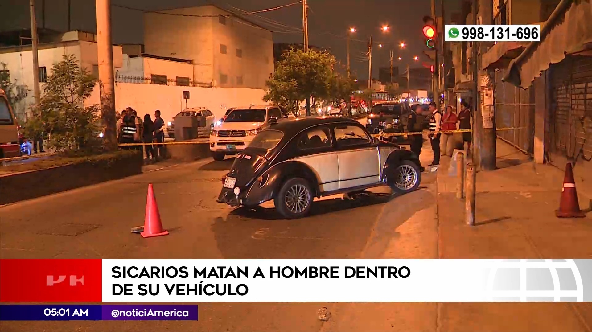 Asesinato en Surco. Foto: América Noticias
