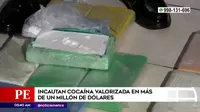 Surco: incautan cocaína valorizada en más de un millón de dólares