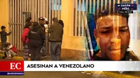 Surquillo: Venezolano fue asesinado de una puñalada tras una discusión