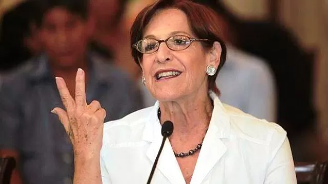 Susana Villarán, candidata a la Vicepresidencia por el Partido Nacionalista. Foto: archivo El Comercio