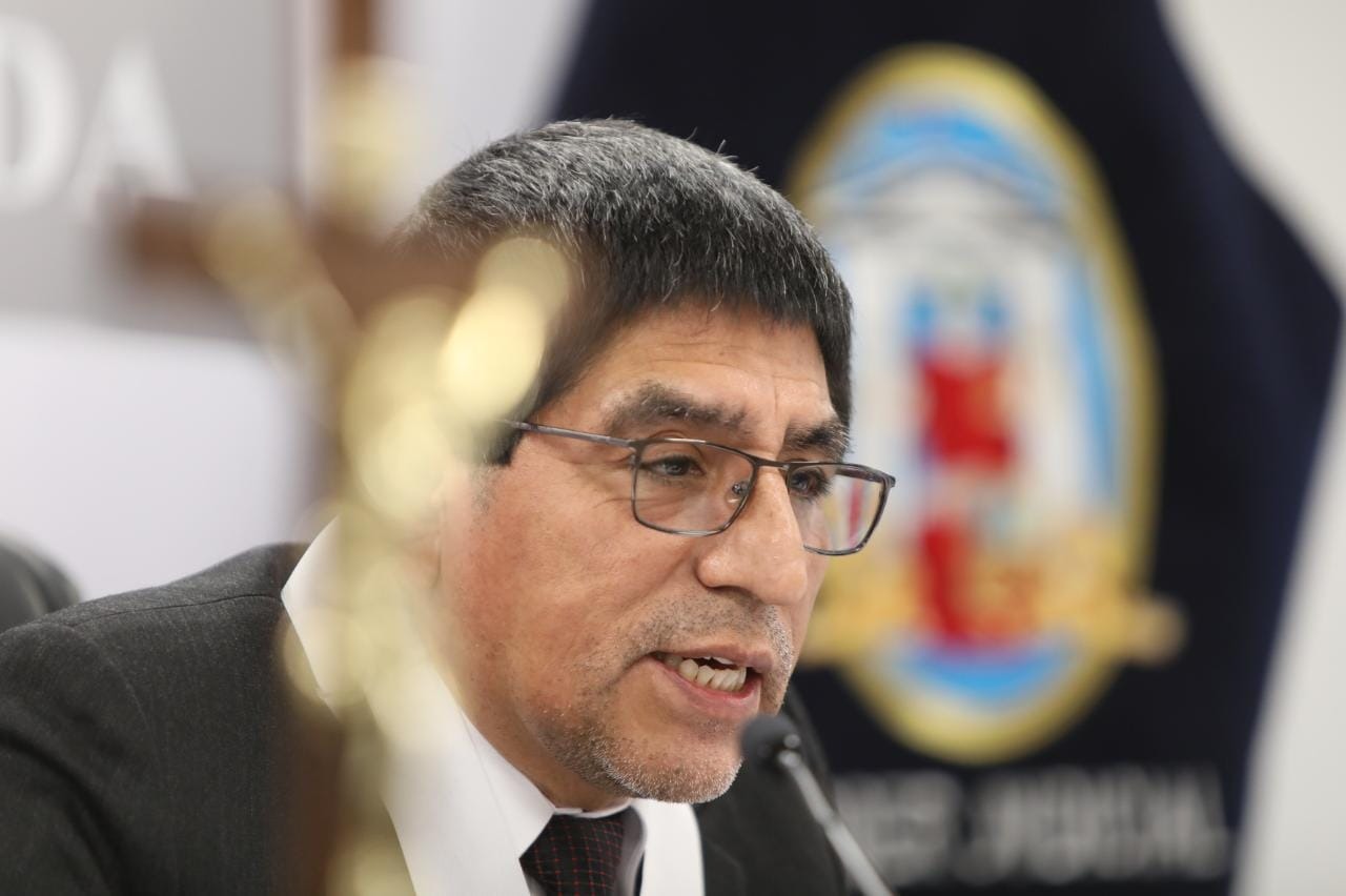 Juez Raúl Justiniano, titular del Octavo Juzgado  de Investigación Preparatoria - Foto: Poder Judicial