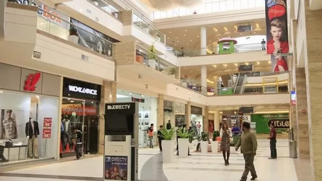 Reapertura de centros comerciales. Foto: El Comercio