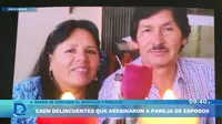Tacna: Capturan a delincuentes que asesinaron a pareja de esposos