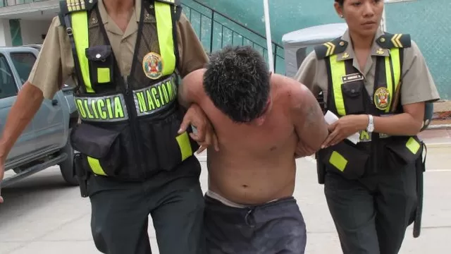 Delincuentes chilenos detenidos por la PNP. Foto: Perú 21