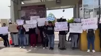 Tacna: Estudiantes universitarios protestan contra la huelga de docentes