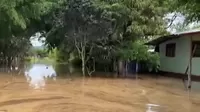 Tarapoto: desborde del río Mayo inunda varias viviendas