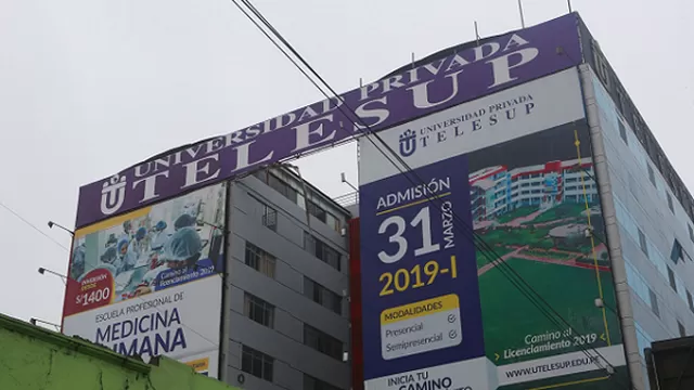 Sunedu no otorgó licenciamiento a la Universidad Telesup. Foto: El Comercio