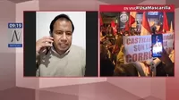Tello: "La bancada de Perú Libre dará respaldo al gabinete Bellido"