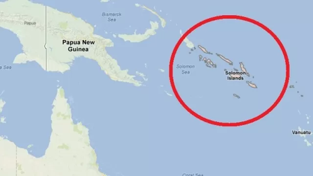 Terremoto de 7.5 grados remeció las islas Salomón
