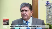 El testimonio de Jaime Villanueva sobre la detención de Alan García