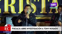 Tony Rosado: Fiscalía abrió investigación preliminar contra el cantante