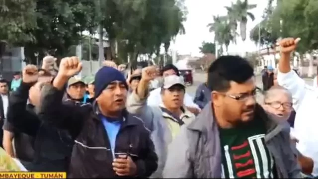 Trabajadores de azucarera Tumán se atrincheraron rechazando administración Oviedo