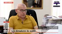 Trabajadores del congresista José Arriola "donaban" parte de su sueldo para obras de apoyo social