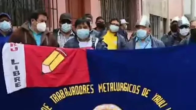 Trabajadores metalúrgicos piden a Castillo administrar refinería de La Oroya