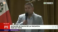 Trujillo: Alcalde Arturo Fernández se salvó de la vacancia por un voto