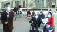Trujillo: Anciano de 103 años se vacunó contra la COVID-19